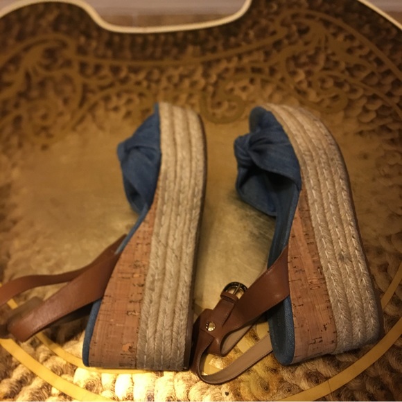 Michael Kors Platform Espadrille Wedge Shoe Sz. 8.5 - Picture 6 of 7